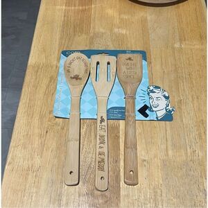 Core Bamboo Utensils Set Of 3 NEW Expressions Collection